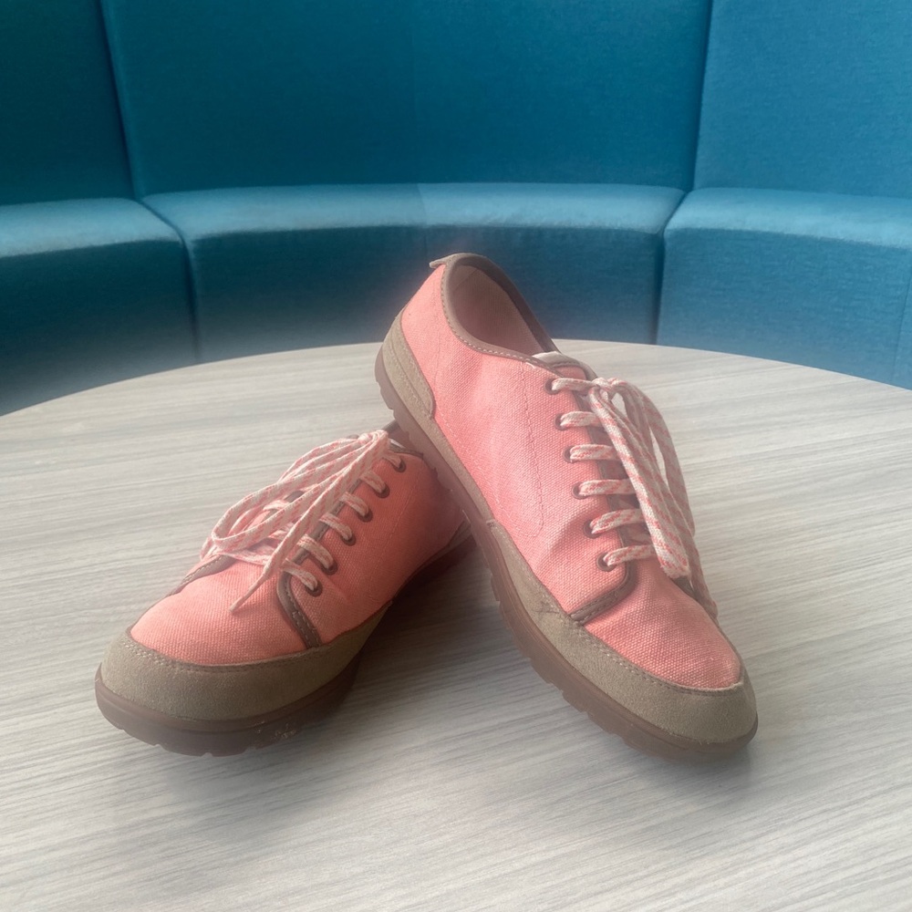 Patagonia Pink Canvas Sneakers